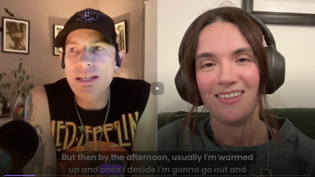 Imogen Blue and Dizzy dish about jumping rope, motherhood, autism, and chocolate.